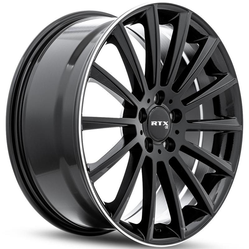 RTX MB02 Gloss Black with Machined Lip