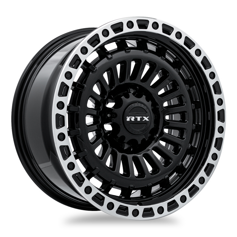 RTX Moab Gloss Black Machined Lip