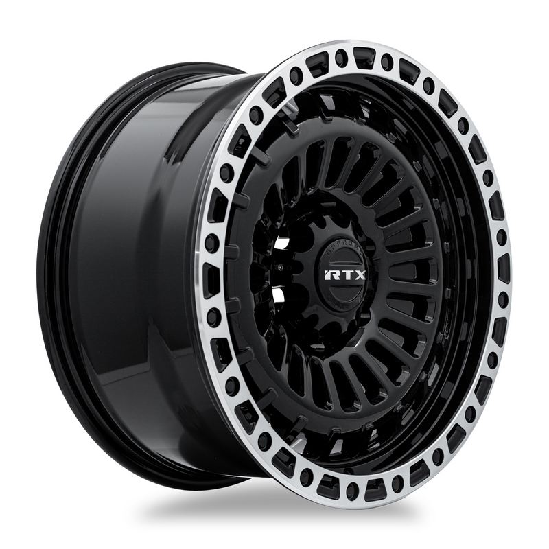 RTX Moab Gloss Black Machined Lip