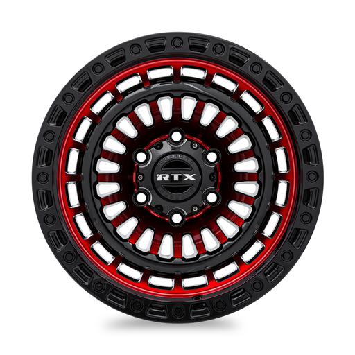 RTX Moab Gloss Black Machined Red