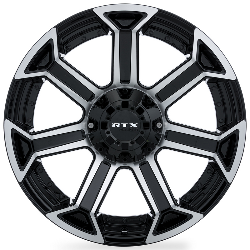 RTX Peak Gloss Black Machined