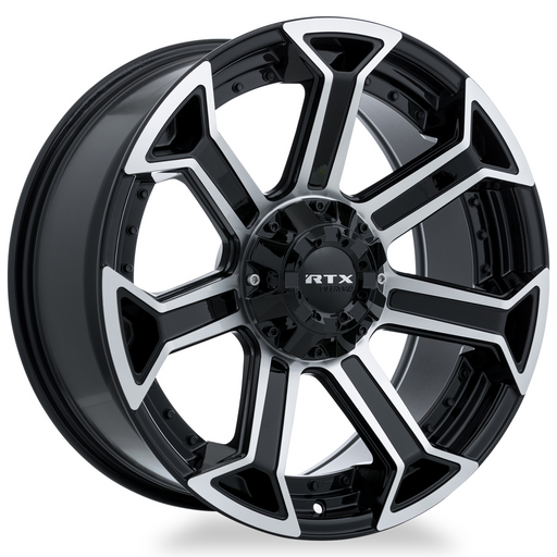 RTX Peak Gloss Black Machined