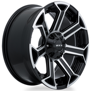 RTX Peak Gloss Black Machined