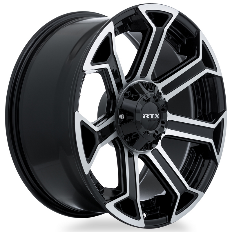 RTX Peak Gloss Black Machined