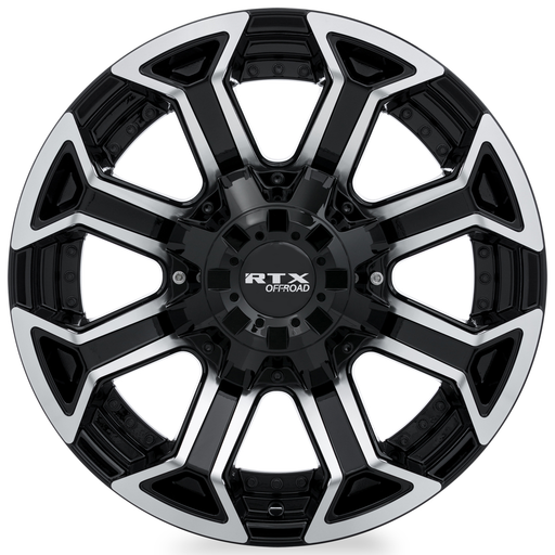 RTX Peak Gloss Black Machined