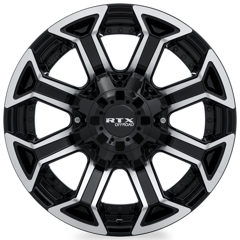 RTX Peak Gloss Black Machined