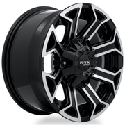 RTX Peak Gloss Black Machined