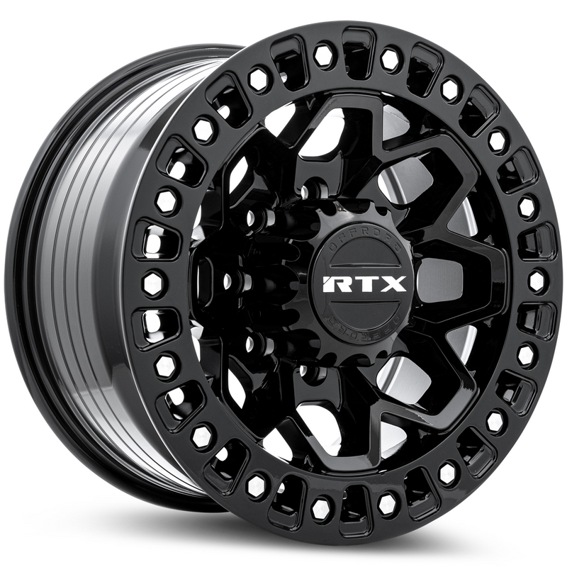 RTX Zion Gloss Black Milled Rivets