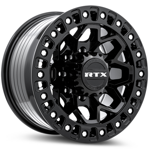 RTX Zion Gloss Black Milled Rivets