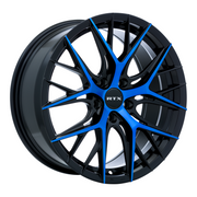 RTX Valkyrie Gloss Black Machined Blue