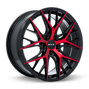 RTX Valkyrie Gloss Black Machined Red