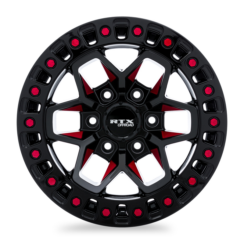 RTX Zion Black Milled Red