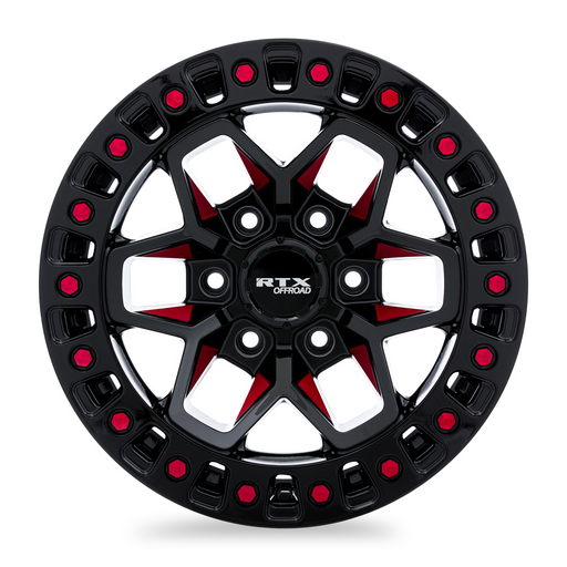 RTX Zion Black Milled Red