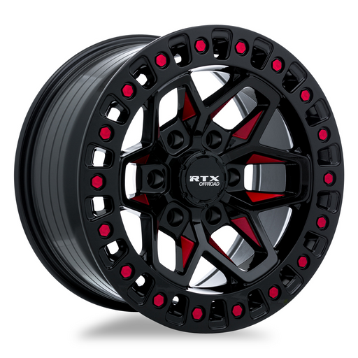RTX Zion Black Milled Red