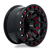RTX Zion Black Milled Red