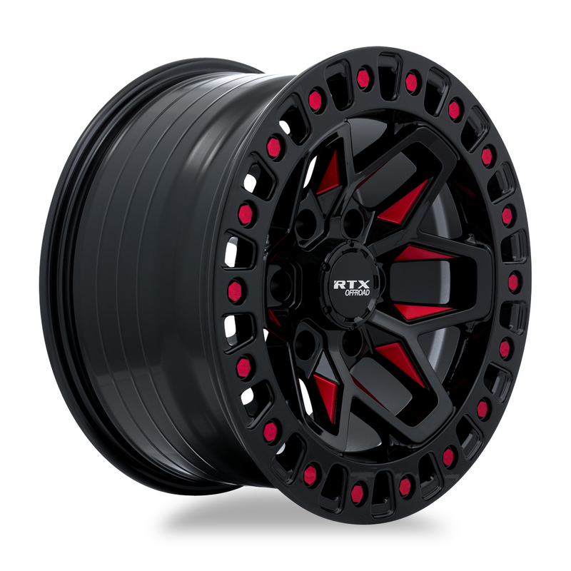RTX Zion Black Milled Red