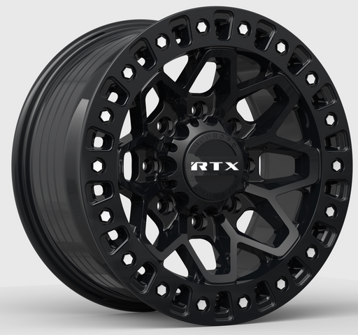 RTX Zion Gloss Black Milled Rivets