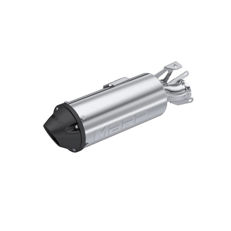 MBRP Échappement Performance Series Slip-On unique de 5 po pour Polaris Hawkeye 325/Sportsman ETX 2015