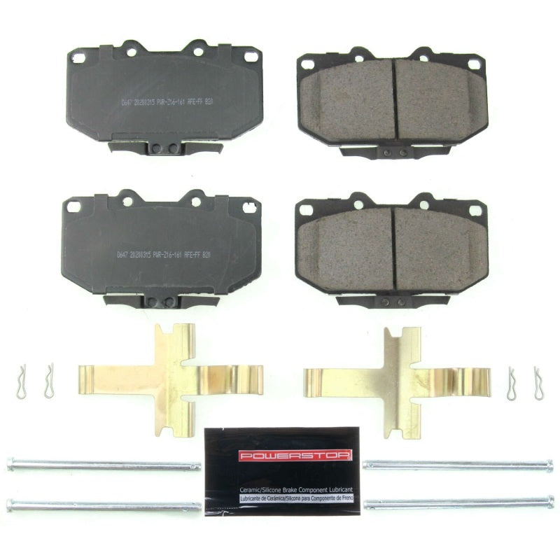 Power Stop 89-96 Nissan 300ZX Plaquettes de frein avant Z23 Evolution Sport avec accessoires