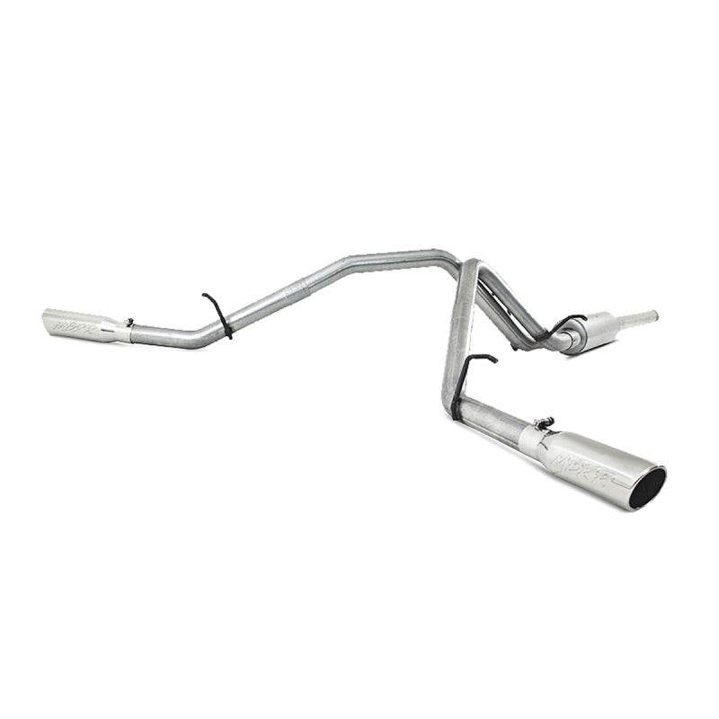 MBRP 2009 Chev/GMC 1500 4.8/5.3L EC/CC (à l'exclusion de 8 lits) Cat Back Dual Split Side