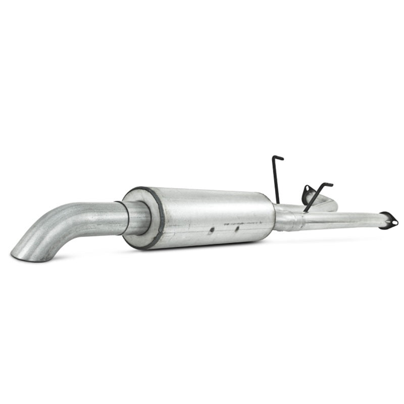 MBRP 07-08 Toyota Tundra Cat Back Turn Down Échappement aluminisé à un seul côté