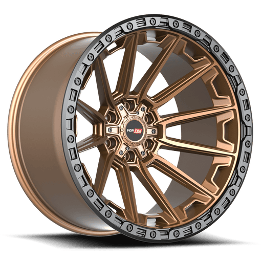 VORTEK VRT-601 Matte Bronze With Black Bead Ring