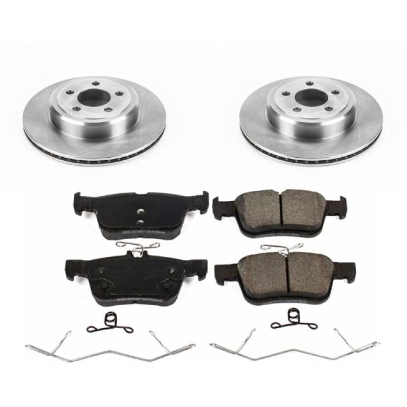 Kit de freins arrière Autospecialty Power Stop 17-19 Ford Escape