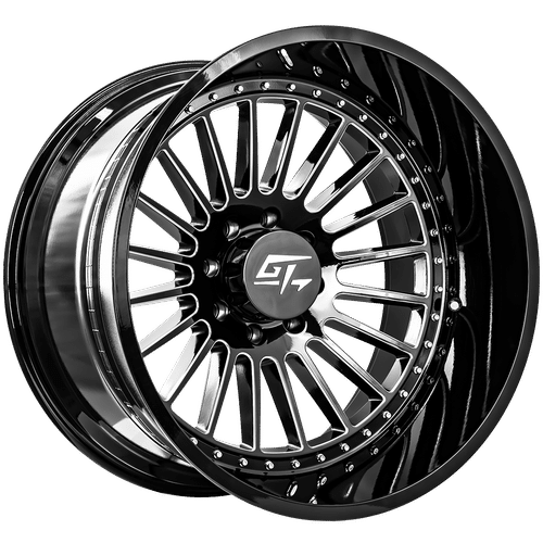 GT OFFROAD Strike Gloss Black Milled Gloss Black Milled
