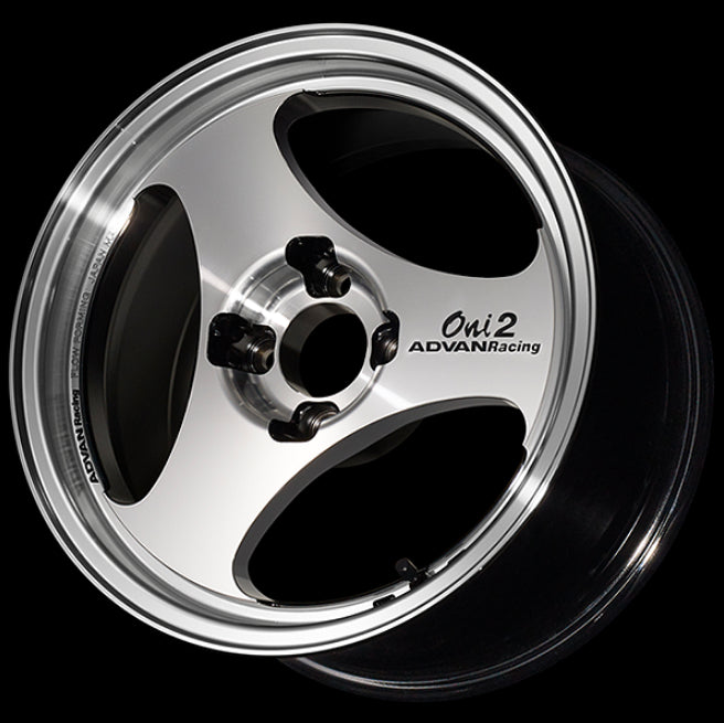 Advan Racing ONI2 15x7.5 4x100 ET40 (MACHINING & DIAMOND CUT) (MDC) **SET OF 4**