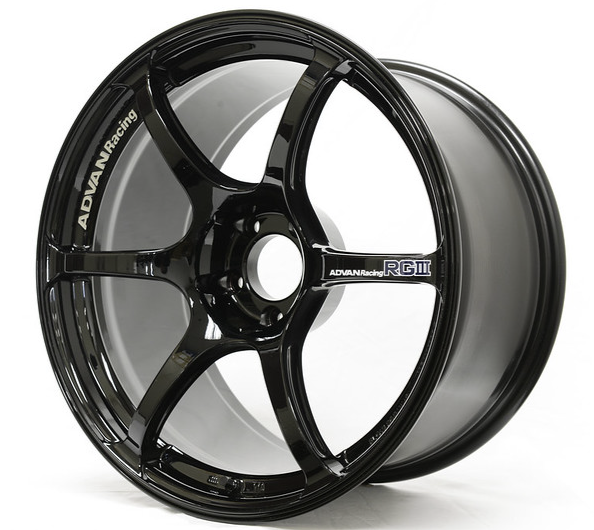 Advan Racing RGIII 18x10.5 5x114.3 ET25 (RACING GLOSS BLACK) (RGB) **SET OF 4**