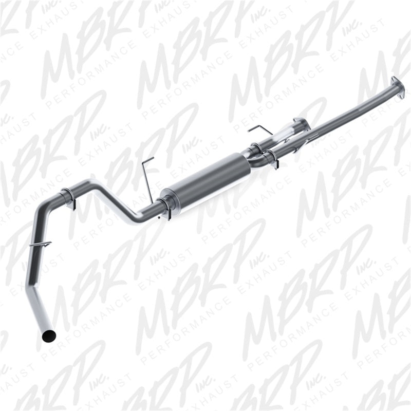 MBRP 09-19 Toyota Tundra 5.7L EC-Std. &amp; SB/CC-SB Échappement simple face arrière Cat Back série AL P