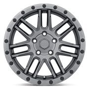 Black Rhino ARCHES Matte Brushed Gunmetal W/ Black Bolts