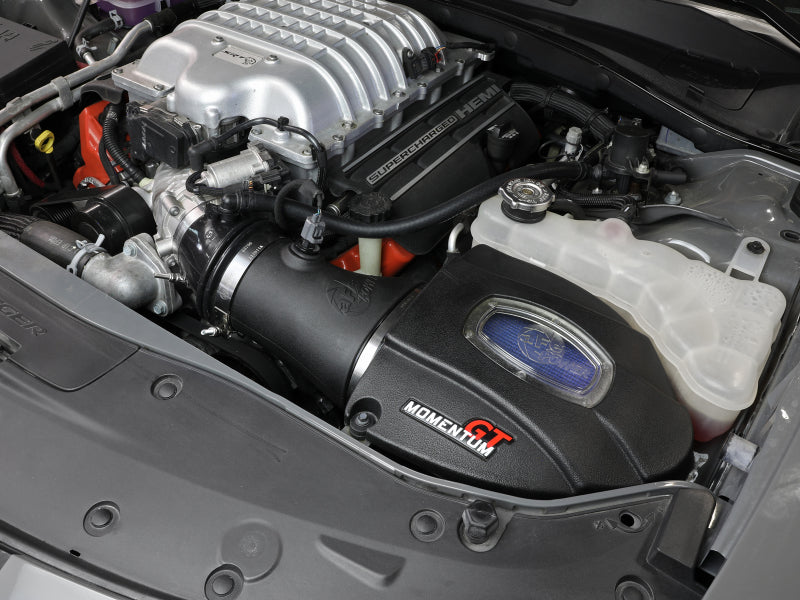 aFe Momentum GT 17-18 Dodge Charger/Challenger SRT Hellcat CAI (avec filtre média Pro 5R)