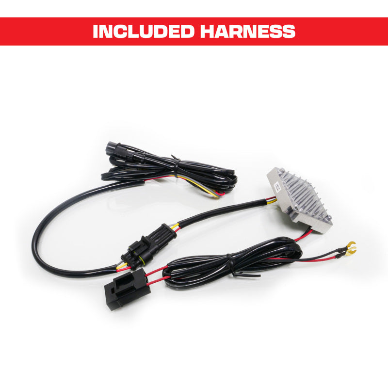 ANZO 15-22 Chevy Colorado Phares de projecteur Full LED DRL à boîtier noir avec barre lumineuse séquentielle