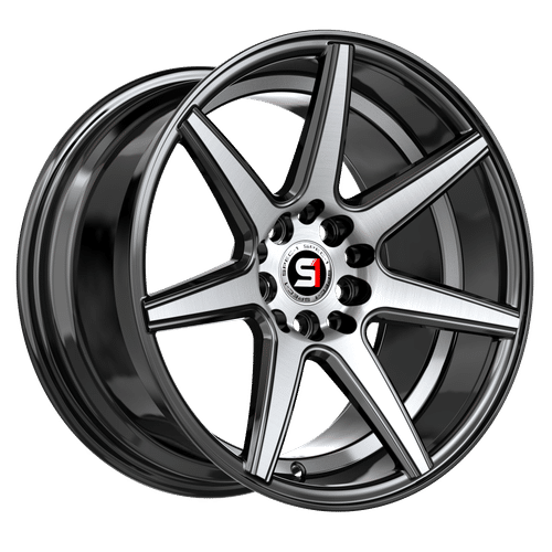 SPEC-1 RACING SP-73 Gloss Black Machined / Undercut