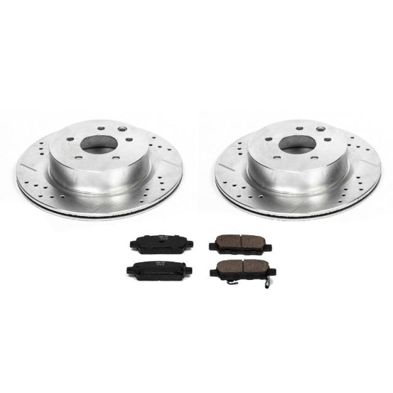 Kit de freins sport Z23 Evolution arrière Power Stop pour Infiniti EX35 08-12