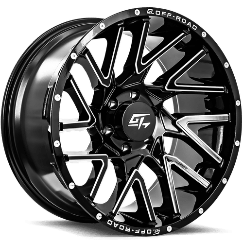 GT OFFROAD AGGRESSION Gloss Black Milled