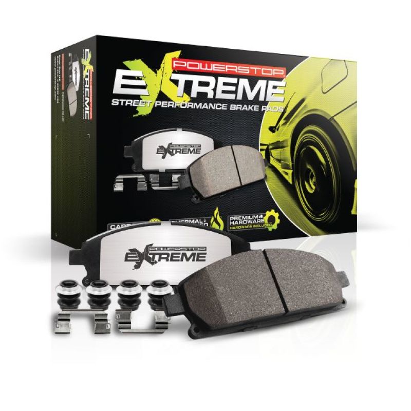 Plaquettes de frein avant Power Stop 16-19 Cadillac ATS Z26 Extreme Performance avec accessoires
