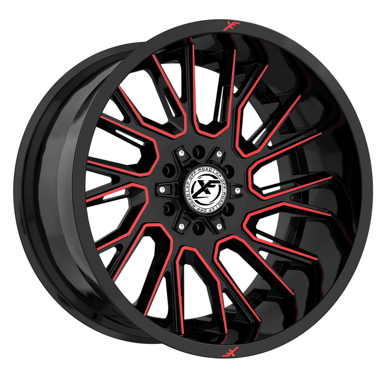 XF OFFROAD XF-230 Gloss Black Machined Red