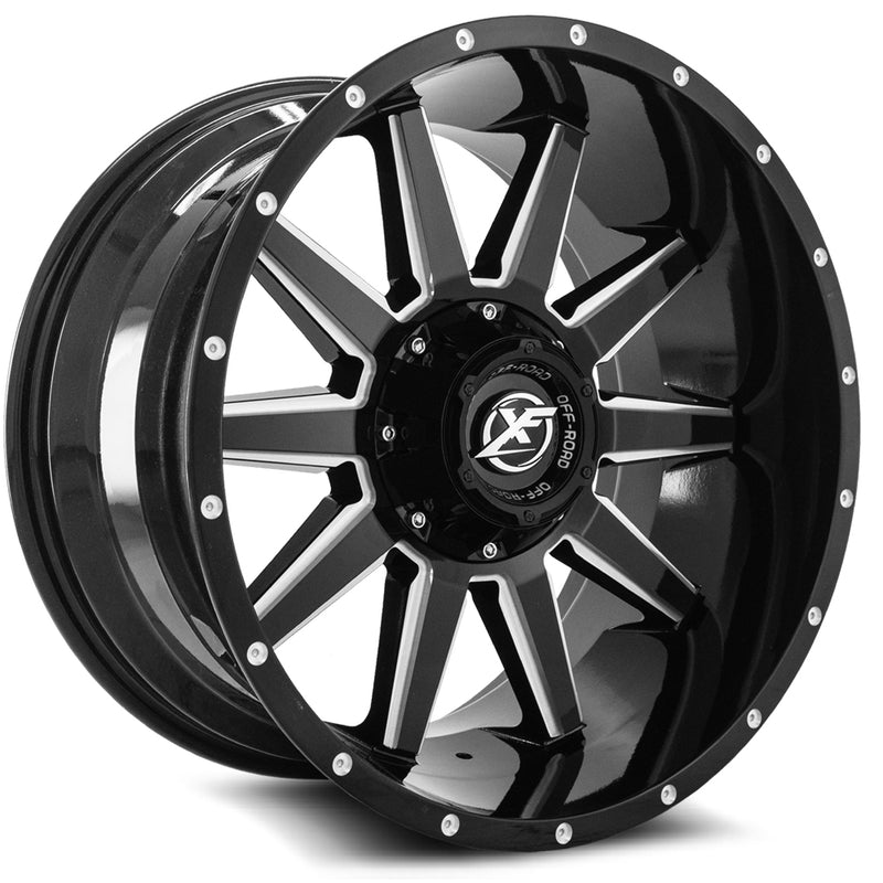 XF OFFROAD XF-219 Gloss Black Milled