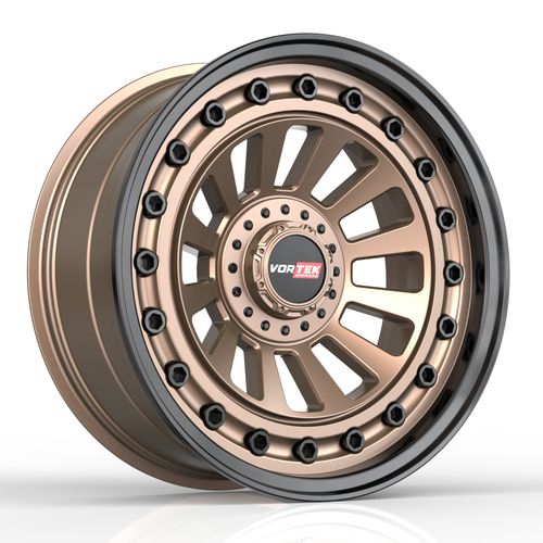 VORTEK VRD-702 Matte Bronze Black Bolts / Lip