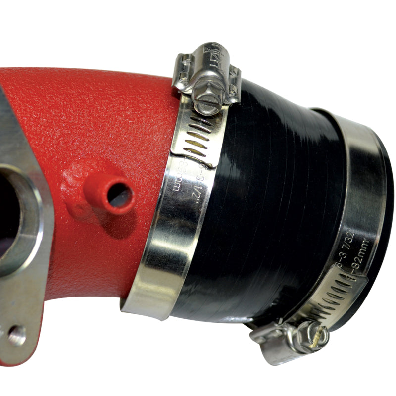 Admission d'air court Injen 17-19 Honda Civic Type R 2.0T rouge froissé