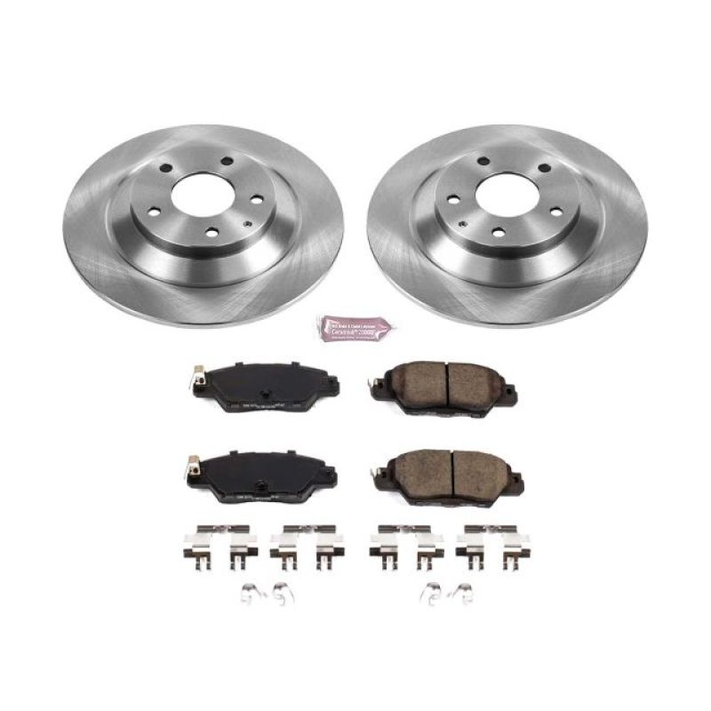 Power Stop 16-18 Mazda CX-5 Kit de freins arrière Autospecialty