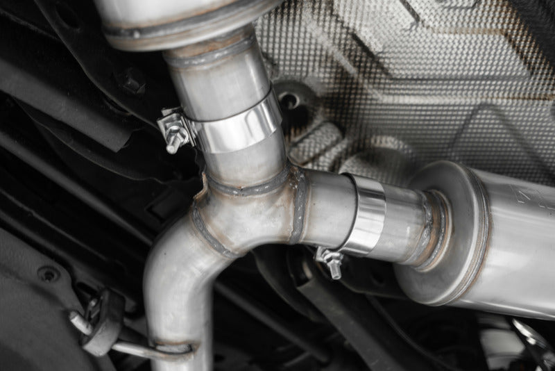 MBRP 2019+ Hyundai Veloster N 2.0L Turbo 3in Cat Back - Acier aluminisé - Embout T304