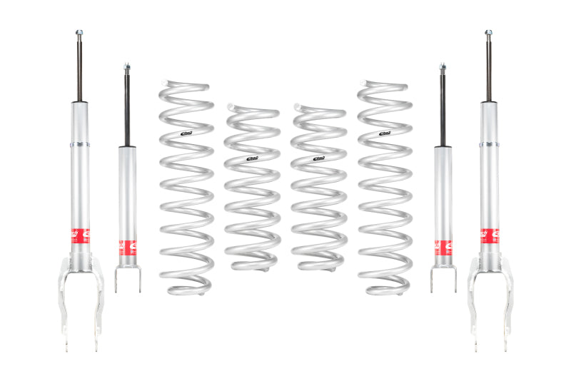 Kit de suspension rehaussée Eibach Pro-System pour Jeep Grand Cherokee 11-13, sauf versions avec attelage/SRT8 (ressorts et amortisseurs uniquement)