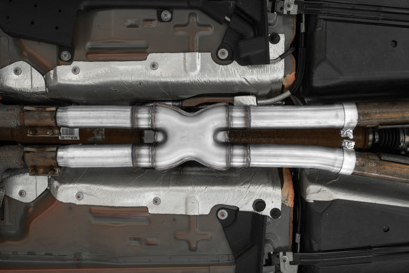 MBRP 15-19 Ford Mustang GT 2.5in Resonator Supprimer X-Pipe - AL