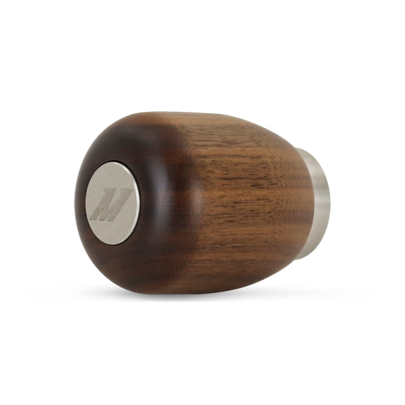 Pommeau de levier de vitesse Mishimoto Short Steel Core en bois - Noyer