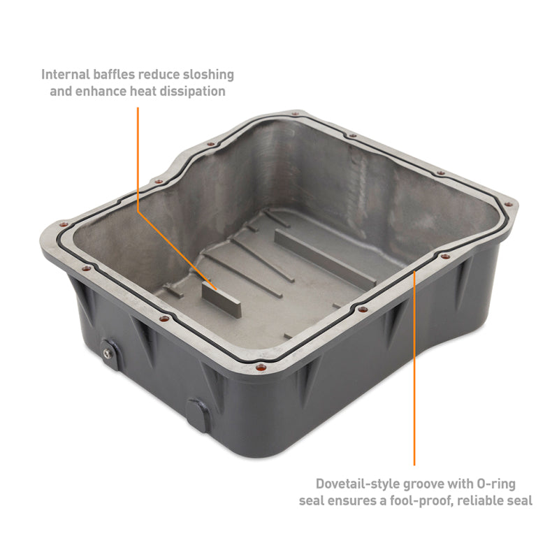 Mishimoto 01-19 Duramax Allison A1000 Carter de Transmission Moulé GR