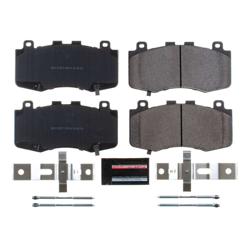Plaquettes de frein avant de sport Z23 Evolution Power Stop pour Jeep Grand Cherokee 18-19 avec visserie