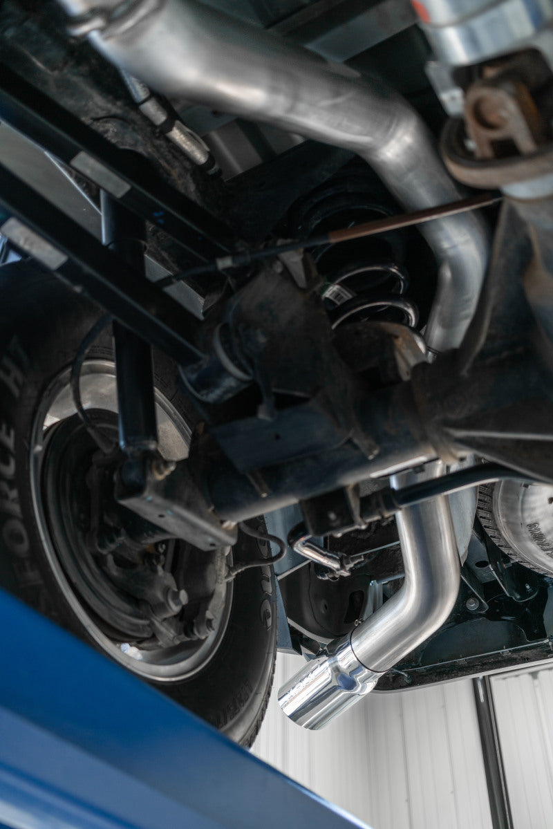 MBRP 2014+ Ram 2500/3500 6.4L Hemi Cat Back Série AL à sortie latérale unique - Aluminisé